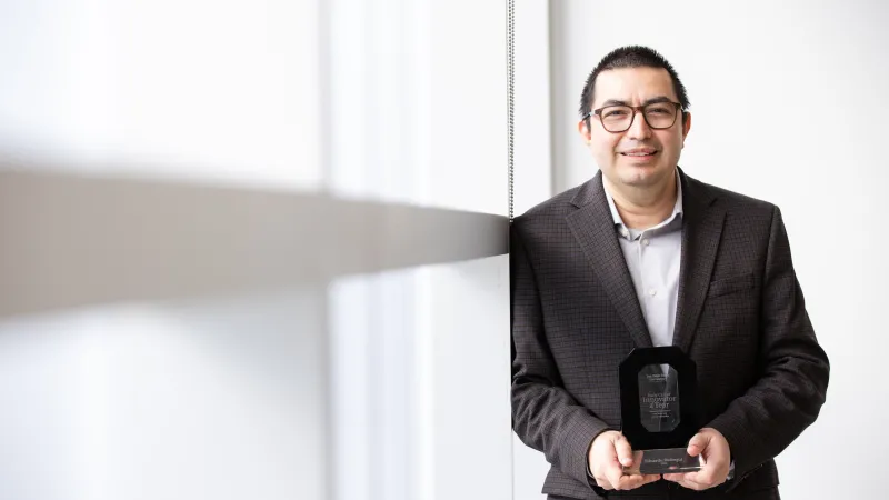 Eduardo Reátegui, Early Career Innovator of the Year