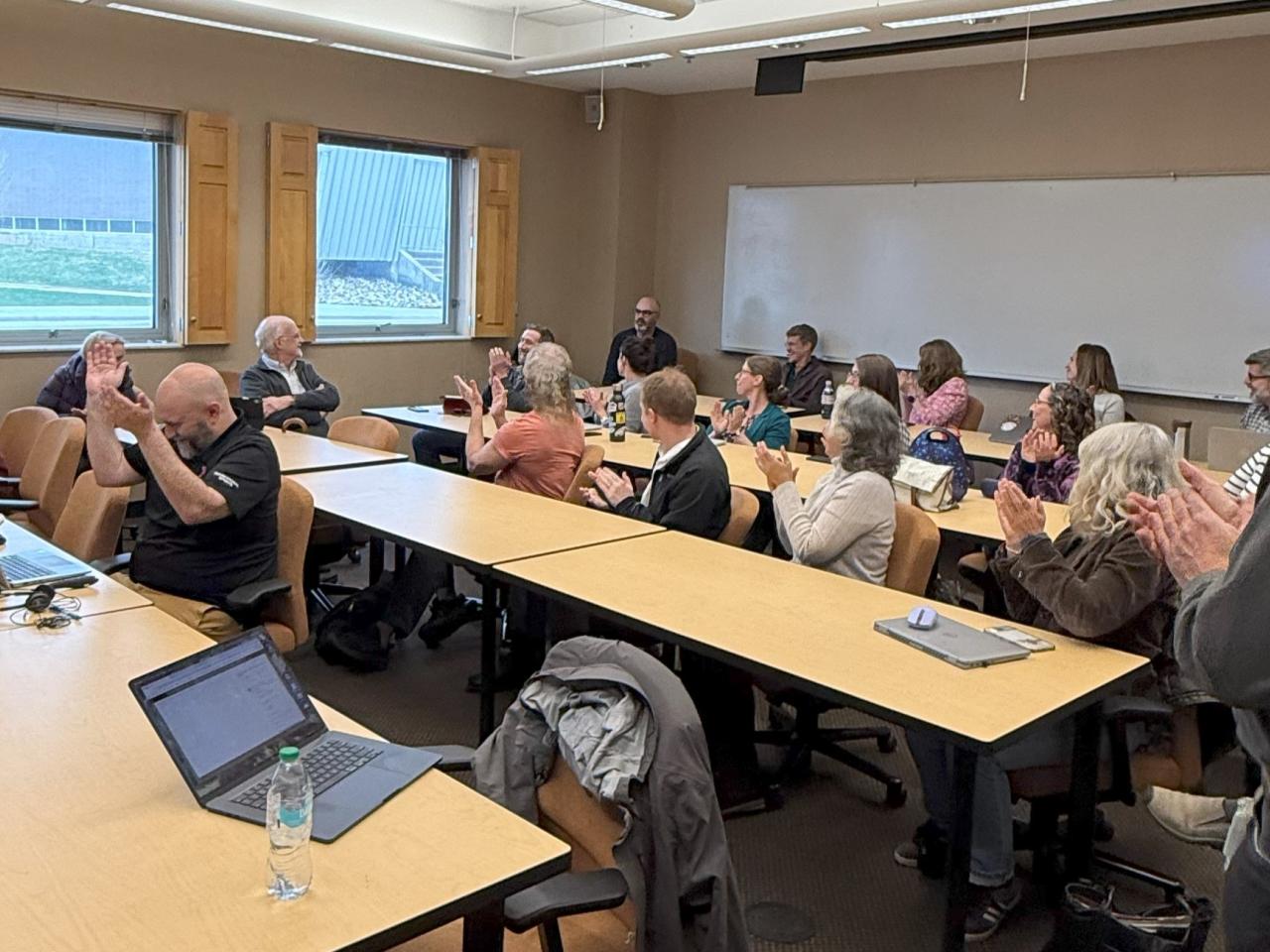 Carsten's classroom surprise visit