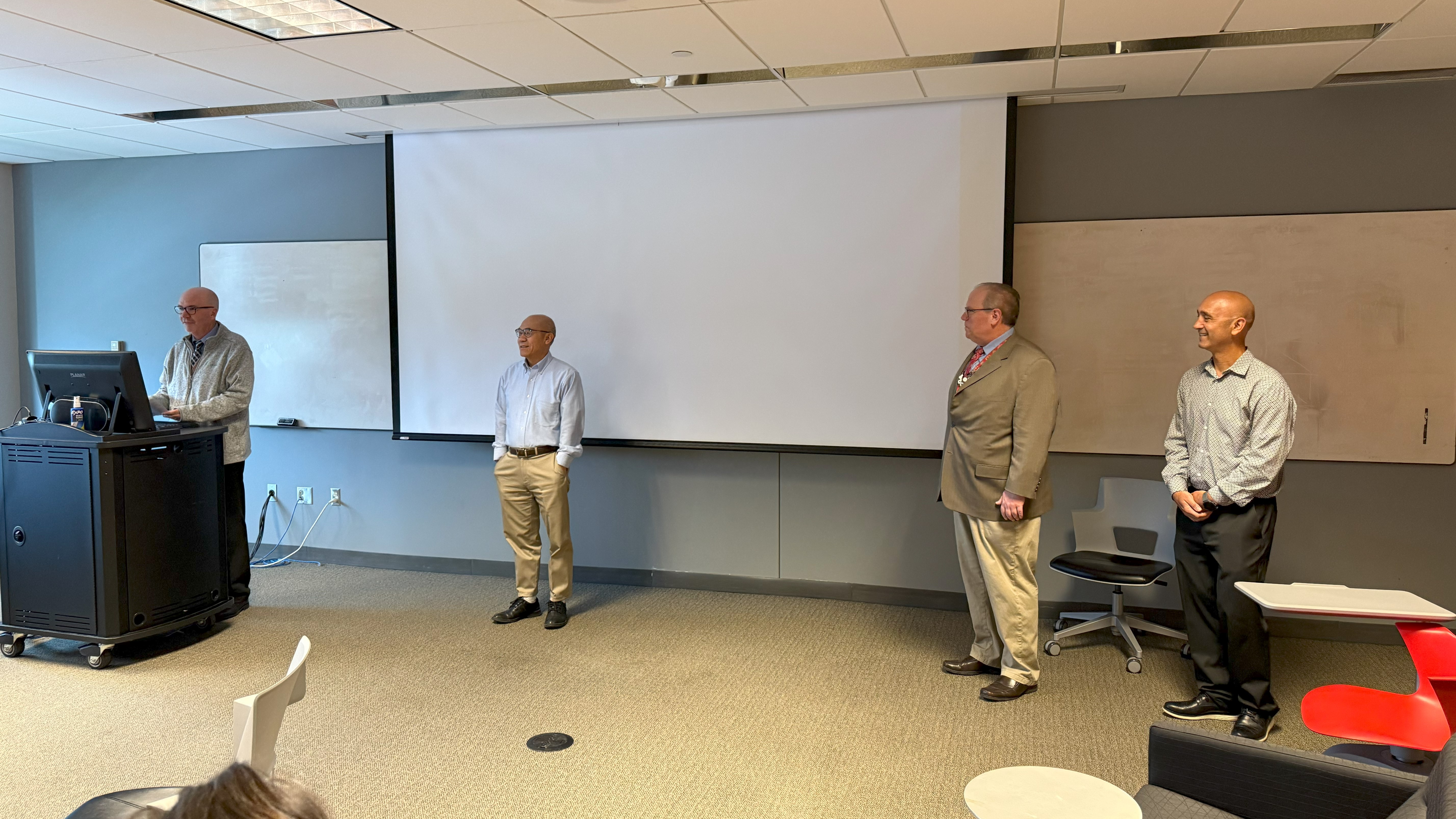 Shan-Lu Liu classroom surprise