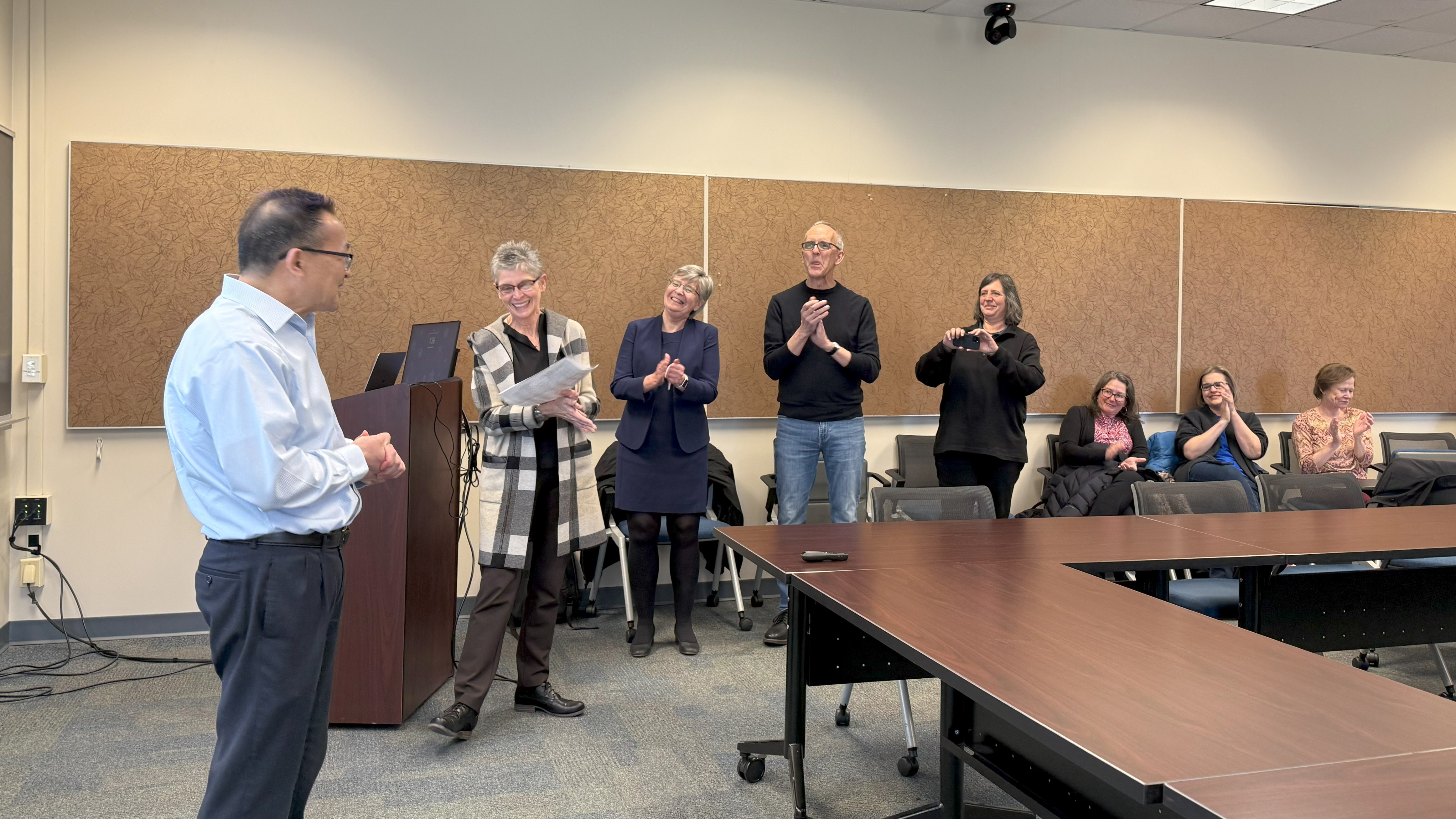 Dehua Pei classroom surprise