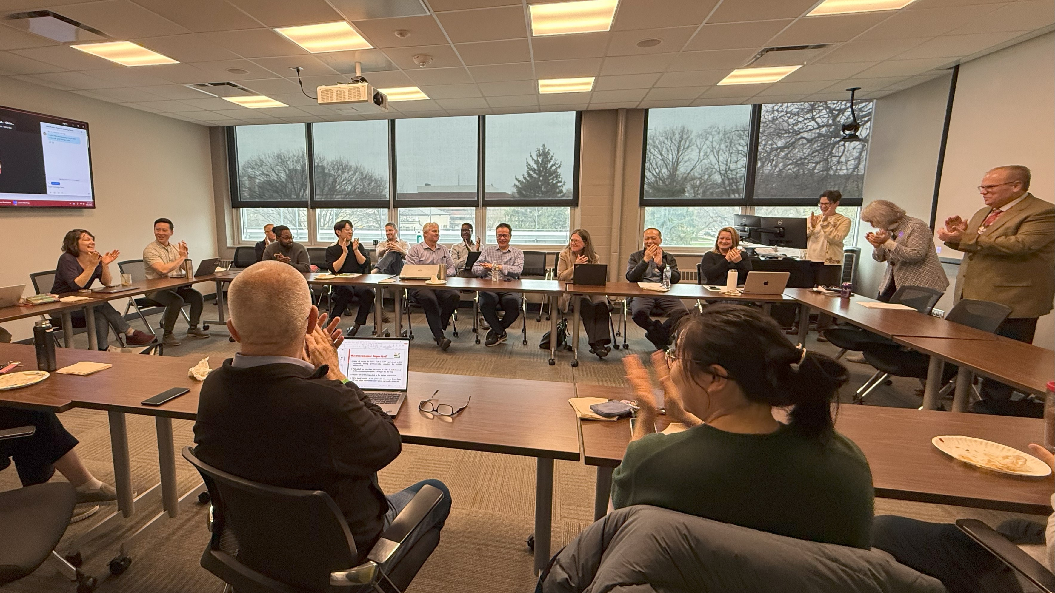 Brian Roe classroom surprise