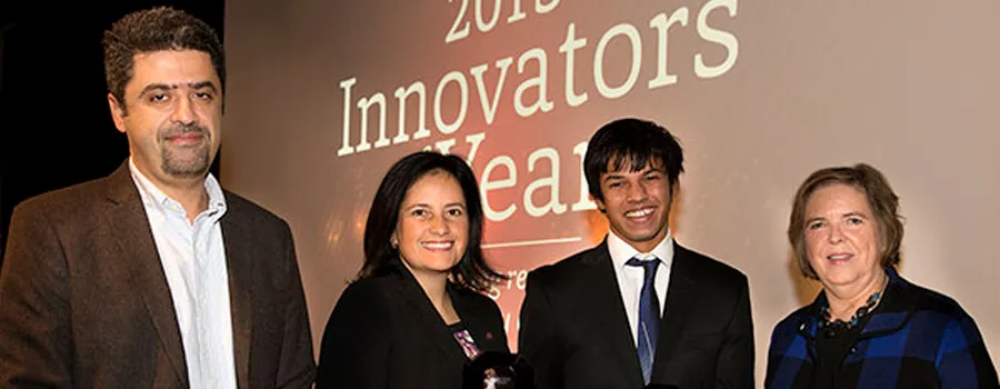 2013 Innovators of the Year with the VP for Research