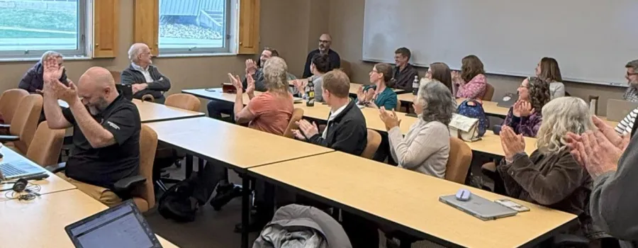 Carsten's classroom surprise visit