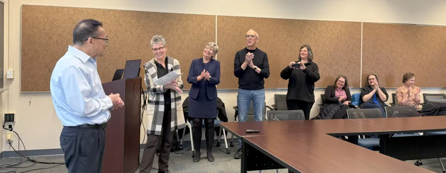 Dehua Pei classroom surprise