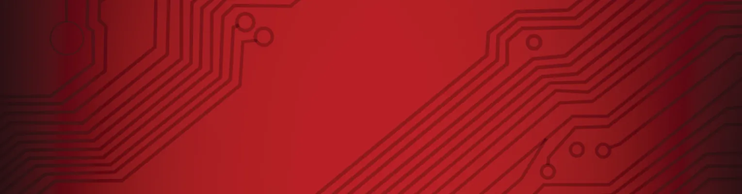 red semiconductor art