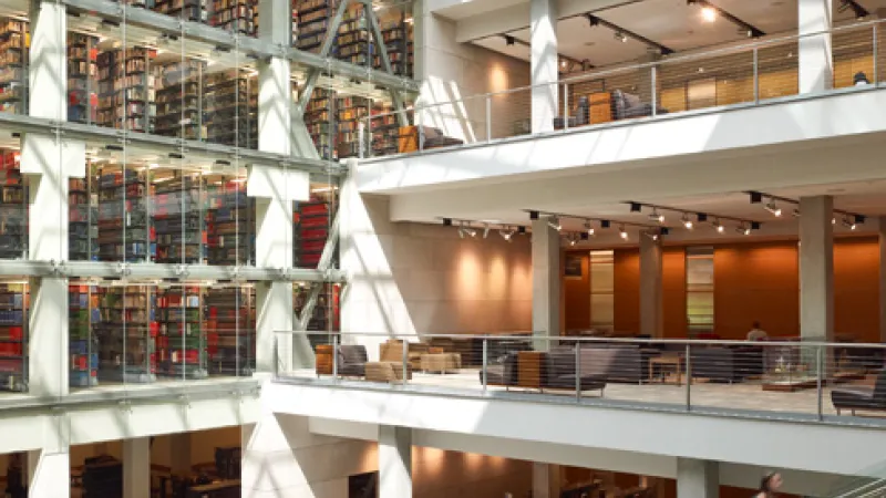 Inside Thompson Library