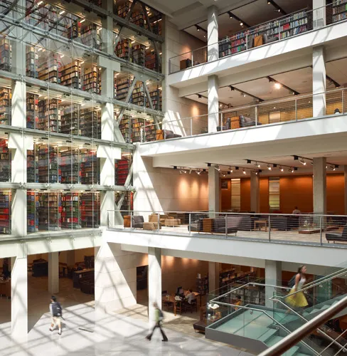 Inside Thompson Library