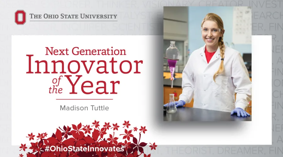 Madison Tuttle named Next Generation Innovator of the Year